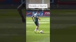 RONALDO vs NEYMAR SKILLS 😱 cr7 ronaldo neymar portugal brasil shorts football skills [upl. by Mahau908]