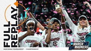 South Carolina vs Iowa  2024 NCAA women’s national championship  FULL REPLAY [upl. by Mona]