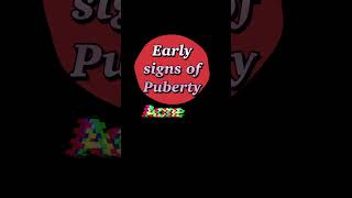 Early signs of puberty puberty puberty in girls 🧒 [upl. by Kussell767]