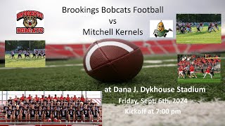 BHS Bobcats Football vs Mitchell Kernels FB 9624 [upl. by Orsa]