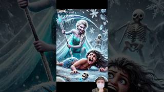 Moana  Snow White vs Elsa Ariel Deadpool Spiderman Doctor Strange Superman [upl. by Pouncey]