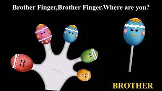 EGG Finger Family Nursery Rhyme  EGG Finger Family [upl. by Ladnor]