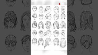 How to draw Memory drawing face for elementary and intermidiate [upl. by Lemrac924]