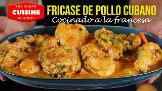 🚀FRICASE DE POLLO CUBANO PASO A PASO 🍗Chicken Fricassee Cuban Style Chicken Stew [upl. by Ailet21]