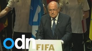 FIFAs Sepp Blatter says he cannot monitor everyone in football [upl. by Henrique]