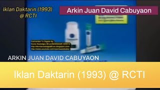 Iklan Daktarin 1993  RCTI [upl. by Shamus142]