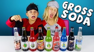 GROSS SODA CHALLENGE  GamerGirl  RonaldOMG [upl. by Corin]