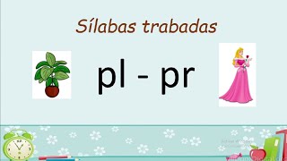 Sílabas trabadas pl  pr [upl. by Tomaso]