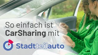 So geht´s CarSharing mit Stadtteilauto [upl. by Initsed]