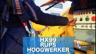 Rups hoogwerker Hitachi HX99 [upl. by Nosac]