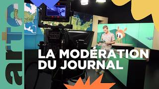 Le présentateur  Les métiers de la télé 📺  ARTE Family [upl. by Alyks]