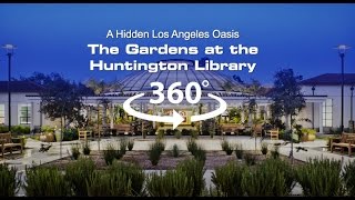 4K Virtual Reality Museum Tour Huntington Library And Gardens 360 Video Part 1 [upl. by Narrad490]