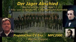 quotDer Jäger Abschiedquot F Mendelssohn Bartholdy  MPC2000 Werner Dippon [upl. by Kelli]