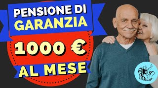 La PENSIONE DI GARANZIA 👉 1000€ al mese PER TUTTI❗️Ecco la propostaidea 💡 [upl. by Horace]