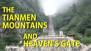 The Tianmen Mountains Heavens Gate and Glass Skywalk 天门山 [upl. by Zorana707]