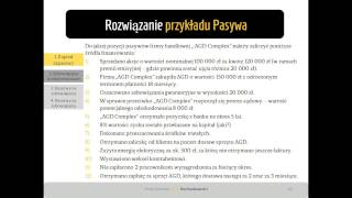 9b Rozwiązanie przykładu całościowego pasywa [upl. by Tila]