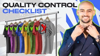 How To Avoid Garment Quality Control Issues In Bulk Production The Checklist [upl. by Eisor55]