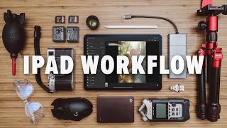 iPad Photography Workflow 2023  iPad Air 4  Lightroom CC  Anker 11in1 USBC Hub [upl. by Esther]