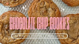 How To Make Delicious Chocolate Chip Cookies  Easy Cookies Recipe [upl. by Elizabet586]