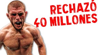 Khabib RECHAZÓ 40 millones [upl. by Aikaz]