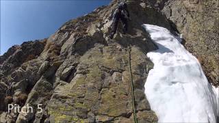 Climbing Aiguille de la Floria [upl. by Eindys]