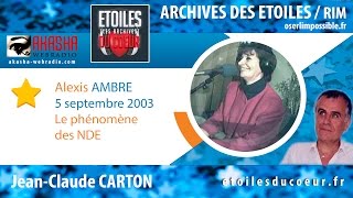 Le phénomène des NDE  Alexis AMBRE [upl. by Anitnauq987]