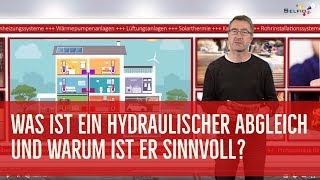 Was ist ein hydraulischer Abgleich und warum ist er sinnvoll [upl. by Dyraj]