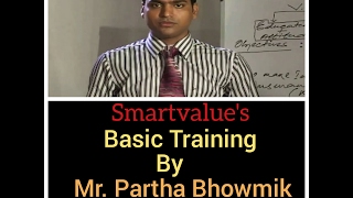 Basic training of smartvalue by Mr Partha bhowmikNkr [upl. by Peih528]