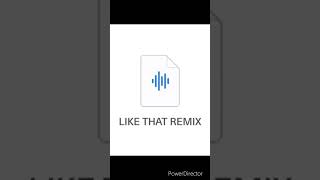 Ye Kanye West  LIKE THAT  Remix [upl. by Refitsirhc]