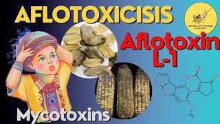 Mycotoxins II Aflatoxin II Aflatoxicosis II Food poisoning II BPL [upl. by Ogren188]