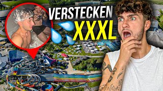 VERSTECKEN CHALLENGE IN XXL WASSERPARK [upl. by Olyhs]