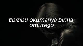 Ssi Nga Kubwaffe  Official Lyrics Video [upl. by Ecinerev]