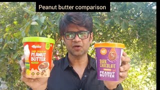 peanut butter comparison  yoga bar  Alpino  Dark chocolate peanut butter [upl. by Nuyh]