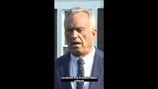 Robert F Kennedy Jr believes hes in the quotbest positionquot to win presidential race [upl. by Schertz833]