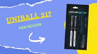 Uniball 217 pen  Best uniball pen under 50 rs  uniball pen [upl. by Iew]