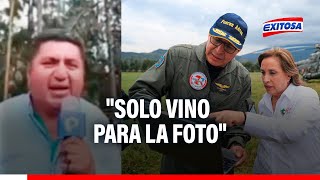 🔴🔵Periodista de Amazonas sobre visita de Dina Boluarte quotSolo vino para la fotoquot [upl. by Chelsea335]