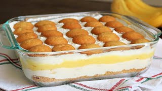 Layered Nilla Wafer Banana Pudding Recipe No Bake [upl. by Bascio996]