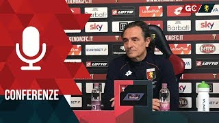 GenoaSassuolo  La conferenza pre match [upl. by Loredo]