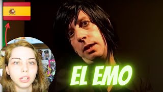 ESPAÑOLA REACCIONA  Peter Capusotto 🖤​EL EMO🖤​ [upl. by Wrennie]