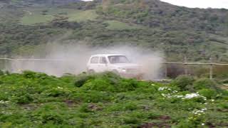 Lada Niva flying over big puddles [upl. by Richardson]