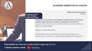 Sesión Academia Argentina de Cirugía  Miércoles 20 de noviembre de 2024 [upl. by Drona]