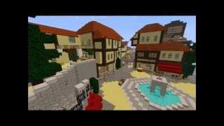 Constantinople city in Minecraft [upl. by Johiah]