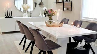 100 Modern Dining Room Decorating Ideas 2024 Living Room Dining Table Design  Home Interior Design [upl. by Whetstone]