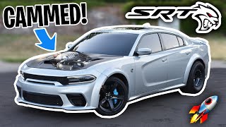 1100HP Cammed Hellcat First Start Up CHOPS HARD [upl. by Plank]