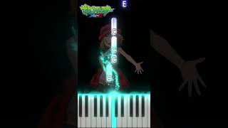 MadPaced Getter Getta Ban Ban  Pokemon XY Piano Tutorial Shorts [upl. by Notsek]