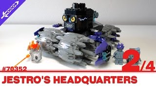 CONSTRUCTION LEGO Nexo Knights  Jestros Headquarters 24 FR [upl. by Serolod894]