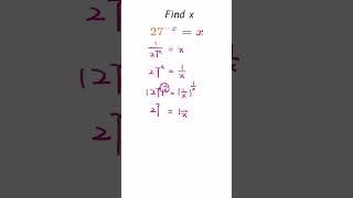 Isomorphism Problem in Mathematics 27x  x maths howtosolvemathspuzzles learningmathematics [upl. by Flori]