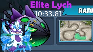 Btd6  ranked Elite Lych week 2 103381 [upl. by Ynaffi]