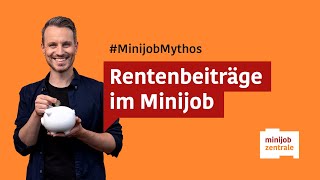 Minijob und Rente Einzahlen lohnt sich Mythos oder Wahrheit [upl. by Hibben]