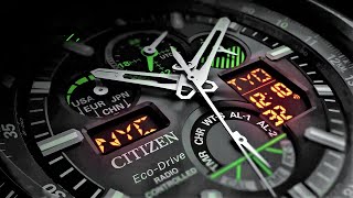 Citizen JY8051 08E Eco Drive Skyhawk Watch [upl. by Attenyt]